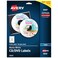 AveryPrintable CD Labels, Matte White, Permanent Adhesive for Inkjet Printers, Includes 40 CD80 Spine Sticker Labels to Write On ,8692