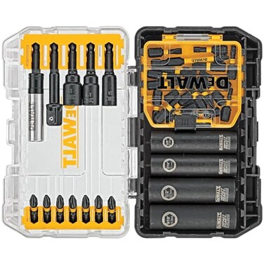 DEWALT Screwdriver Bit Set, Impact Driver Bit Set, FlexTorq, 35-Piece ,DWA2T35IR