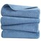 POLYTE 330 GSM Poly Blend Microfiber Quick Dry Hand Towel, 16x30 in