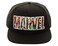 Bioworld Marvel Comic Logo Sublimated Bill Snapback Cap Hat Black