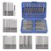 S SUNSBELL Screwdriver Bit Set, Sunsbell Security Bit Set Extra Long Magnetic Driver Kit, Drill Screwdriver Bit Set, Screw Driver Bits with Case, Hex, Star Bits, Square, Spanner Bits - 50Pcs
