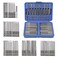 S SUNSBELL Screwdriver Bit Set, Sunsbell Security Bit Set Extra Long Magnetic Driver Kit, Drill Screwdriver Bit Set, Screw Driver Bits with Case, Hex, Star Bits, Square, Spanner Bits - 50Pcs
