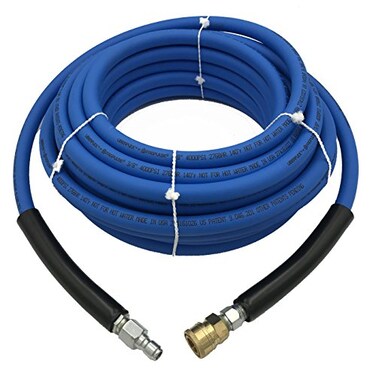 PROPULSE, UBERFLEX 4,000 PSI Blue FlexibleLight Weight Hose w/QC Couplers