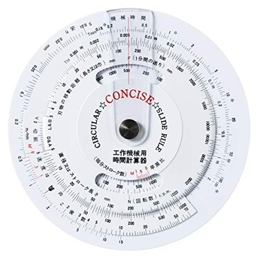 Concise Ruler Circular Calculator Machine Tool 100867