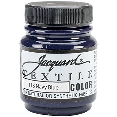 Jacquard Textile Paint 2.25 Oz Navy Blue