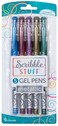 Mattel Mega Brand Writing Instruments - Scribble Stuff 5 Count Metallic Gel Pen