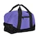 Dalix 12" Mini Two Tone Duffle Bag in Purple and Black