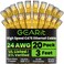 GEARit Cat6 Patch Cables Cat 6 Ethernet Cable 3 ft 20-Pack Yellow