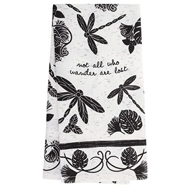 Karma Boho Tea Towels Dragonfly 18" x 22