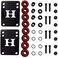 Amphetamine Skateboard Hardware Refresh Kit - ABEC 5 Bearings, Risers, 1" Hardware, Nuts