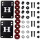 Amphetamine Skateboard Hardware Refresh Kit - ABEC 5 Bearings, Risers, 1" Hardware, Nuts