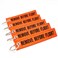 Rotary13B1 - Remove Before Flight Key Chain - 5pcs - Orange