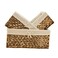 KINGWILLOW Wicker Basket Set of 3 with Removable Liner