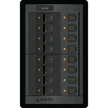 Blue Sea Systems 1200 12 Volt DC 8 Position