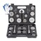 8MILELAKE 24pcs Disc Brake Caliper Compression Wind Back Tool Kit, Heavy Duty Brake Piston Caliper Compression Tool Set for Brake Pad Replacement