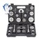8MILELAKE 24pcs Disc Brake Caliper Compression Wind Back Tool Kit, Heavy Duty Brake Piston Caliper Compression Tool Set for Brake Pad Replacement