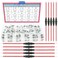 XFFCSEC Inline Fuse Holder Kit:150 PCS Inline Fuses10 PCS Fuse Holder