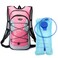 Monvecle Hydration Pack Water Rucksack Backpack Bladder Bag Cycling Bicycle Bike/Hiking Climbing Pouch2L Hydration Bladder Pink