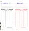 COMPUMATIC 1000 Time Cards Compatible with Lathem 7000E7500E Calculating Clocks, E7