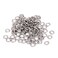 uxcell M4 304 Stainless Steel Split Lock Spring Washers Screw Gasket 100pcs