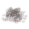 uxcell M4 304 Stainless Steel Split Lock Spring Washers Screw Gasket 100pcs