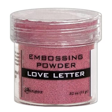 Ranger Embossing Powder-Love Letter