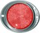 Perterson Peterson Manufacturing V472R Red 3" Aluminum Oval Reflector