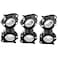 Vonpri [3 Pack Flashlight Holder, Mount Bicycle Mounting Bracket Flashlight Holder Torch Clip 360Rotation ,White
