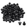 Luomorgo Shelf Peg Hole Plugs, Black, 5mm/0.2 inch, 100Pcs