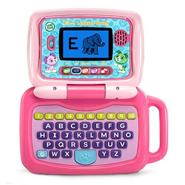 LeapFrog 2-in-1 LeapTop Touch ,Frustration Free Packaging, Pink