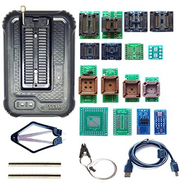 ICTOLTOL T48 Programmer 16 Adapter for with XGecu T48 Socket Clip IC Chip Programmer SOP Nand Flash MCU Bios AVR Eprom BGA QFN TSOP Reader Writer