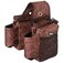 Tough 1 Printed Saddle Bag Brown Tooled