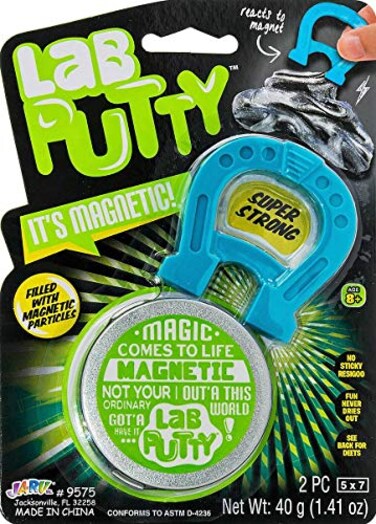 JA-RU Lab Magnetic Putty Slime with Magnet ,1 Pk9575-1A