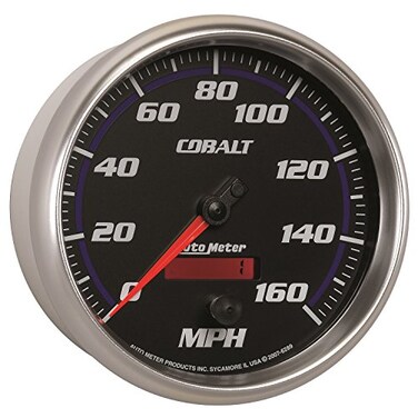 Auto Meter 6289 Cobalt 5" 160 mph In-Dash Speedometer Electric Programmable Gauge