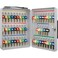 Barska CB12948 Key Lock 50 Position Portable Key Cabinet Lock Box Grey, One Size