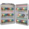 Barska CB12948 Key Lock 50 Position Portable Key Cabinet Lock Box Grey, One Size