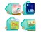 Papyrus Blank Note Cards with Envelopes, Animals ,20-Count