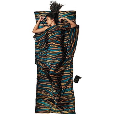 COCOON Silk TravelSheet Sleeping Bag Liner - Leaves
