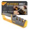 Smith's Smiths Adjustable Manual Knife Sharpener Gray/Yellow S-50264