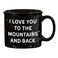 Santa Barbara Design Studio SIPS Drinkware Ceramic Campfire Mug, 13-Ounce, Love You