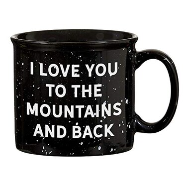 Santa Barbara Design Studio SIPS Drinkware Ceramic Campfire Mug, 13-Ounce, Love You