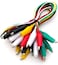 E-Outstanding 2 Set ,10 PCS/Set50cm 19 Inch Double-ended Crocodile Clips Cable Alligator Clips Wire Testing Wire