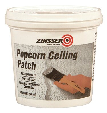 Zinsser Rust-Oleum Ready-Mixed Popcorn Ceiling Patch, 1-Quart