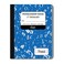 iScholar Grade 3 Primary Composition Book, 7.5 x 9.75 Inches, 80 Sheets, Skip Line Ruling, Blue Marble ,10030
