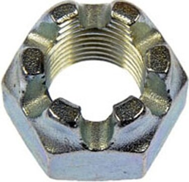 Dorman 814-065 Hex Nut-Castellated-Thread Size 9/16-18, Height 7/8 in., 4 Pack