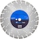 EDiamondTools 14" All Purpose Diamond Saw Blade for Concrete Asphalt 1" Arbor