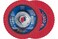 PFERD Tools POLIFAN-Curve Ceramic Oxide Flap Disc, 4-1/2"x 5/8-11, 60 Grit
