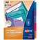 Avery Big Tab Insertable Plastic Pocket Dividers, 5-Tab, 1 Set