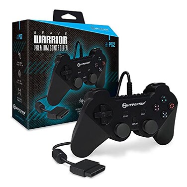 HyperkinBrave Warrior" Premium Controller for PS2 ,Black