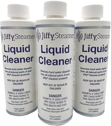 Jiffy Steamer Liquid Cleaner ,3 Pack